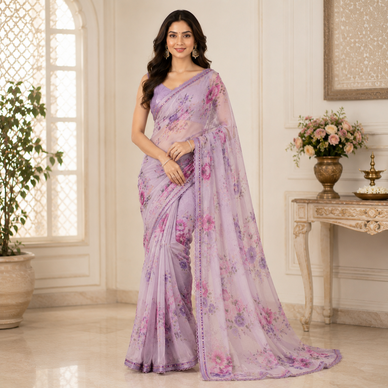 Chiffon Saree