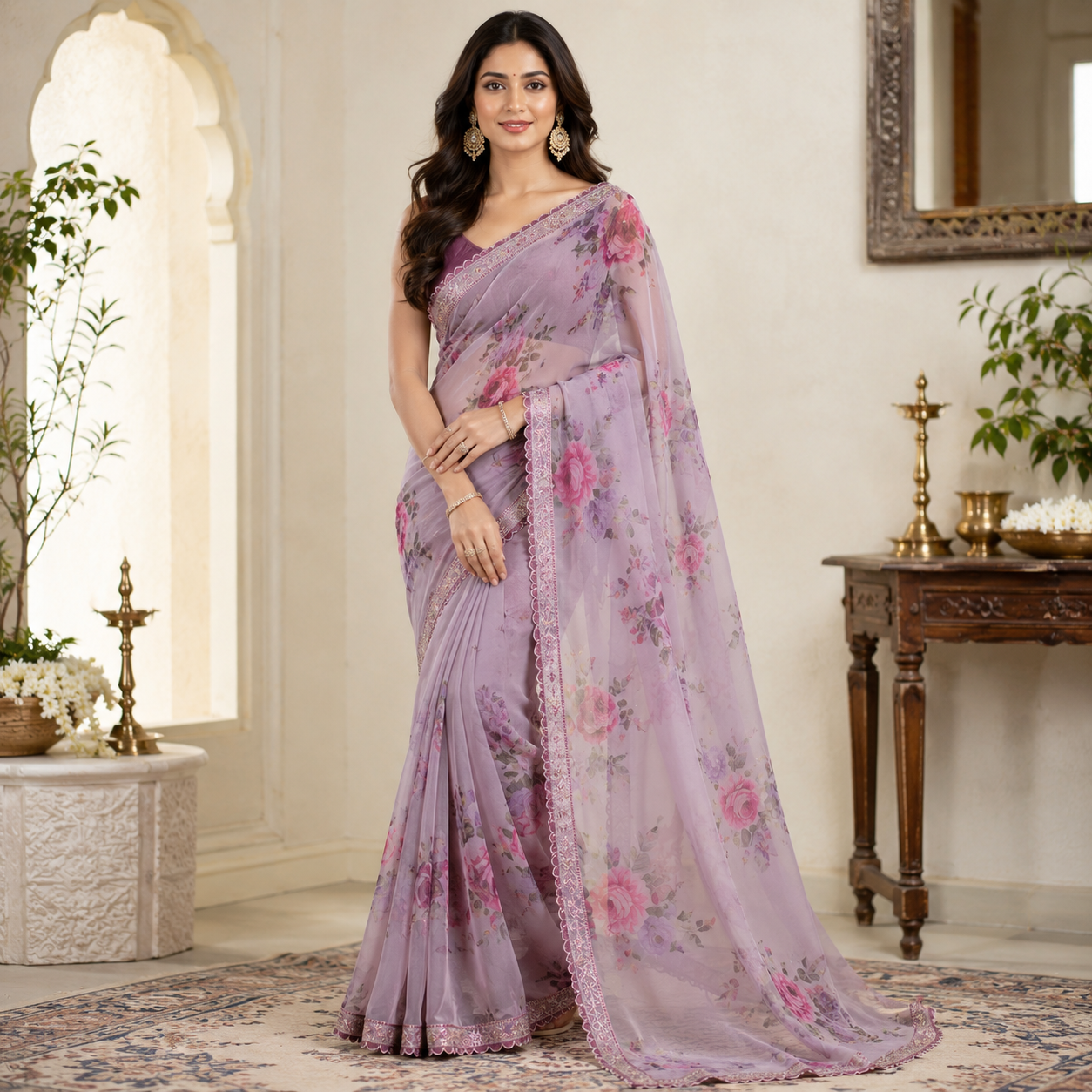 Georgette Saree