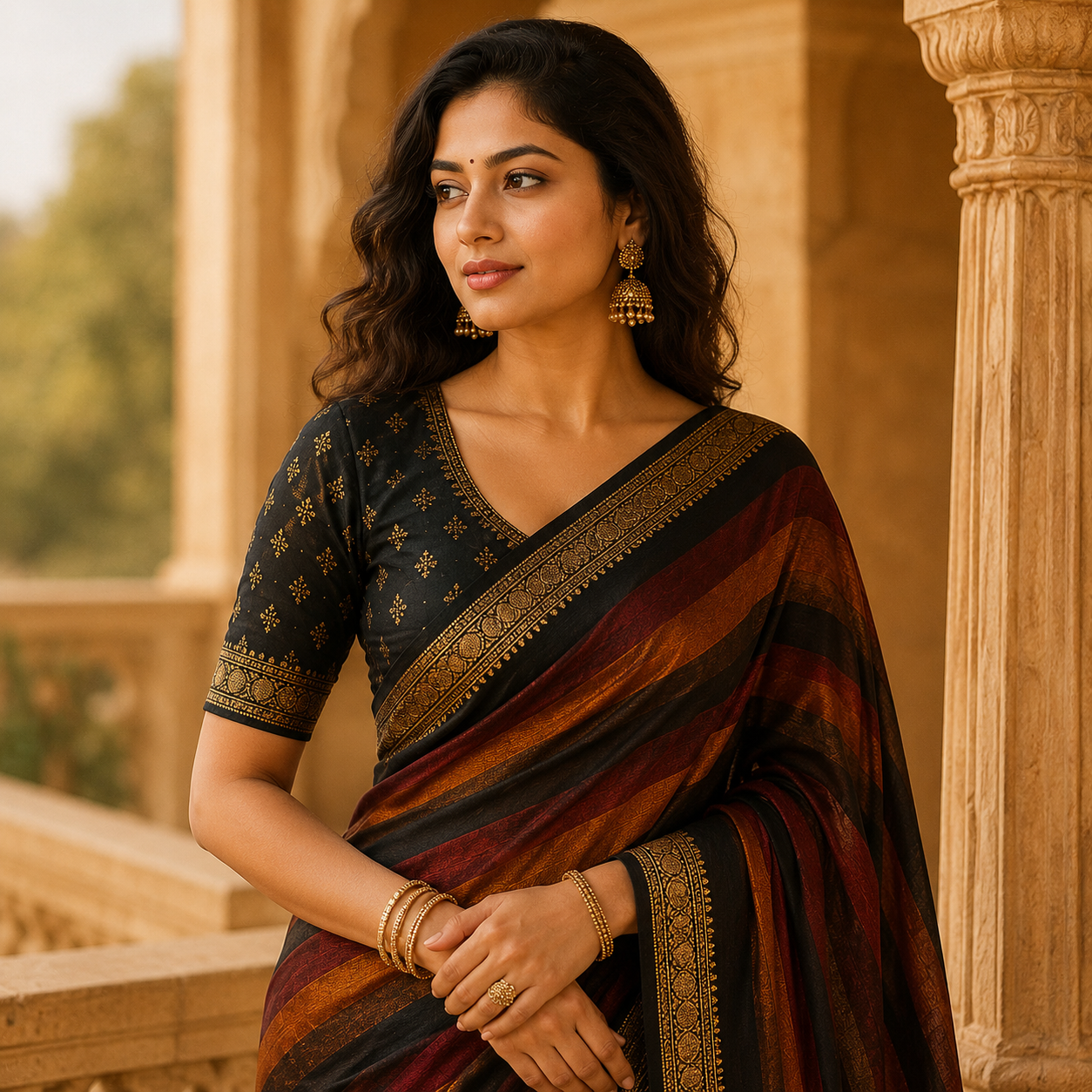 Mustard Yellow Chanderi Silk Zari Crush Saree – Draped In Sunshine And Sophistication For Women